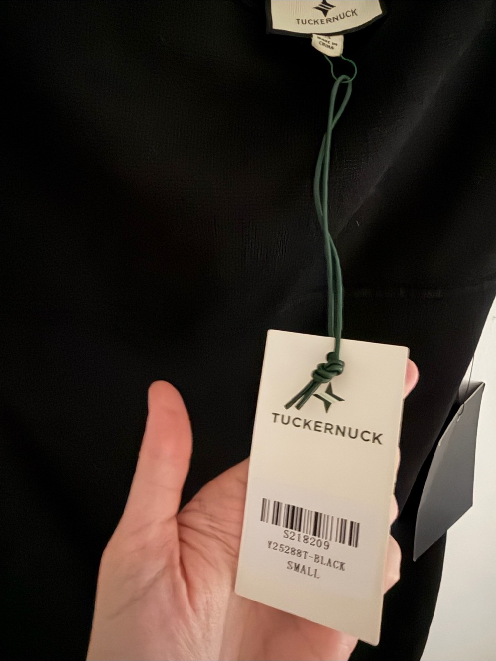 NWT Tuckernuck Black Strapless Joelle Dress - Picture 5 of 5